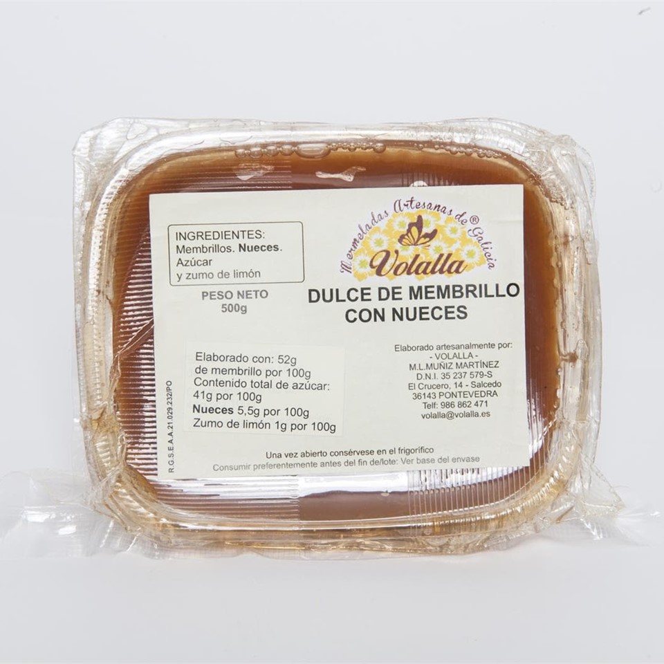 Dulce de Membrillo con Nueces