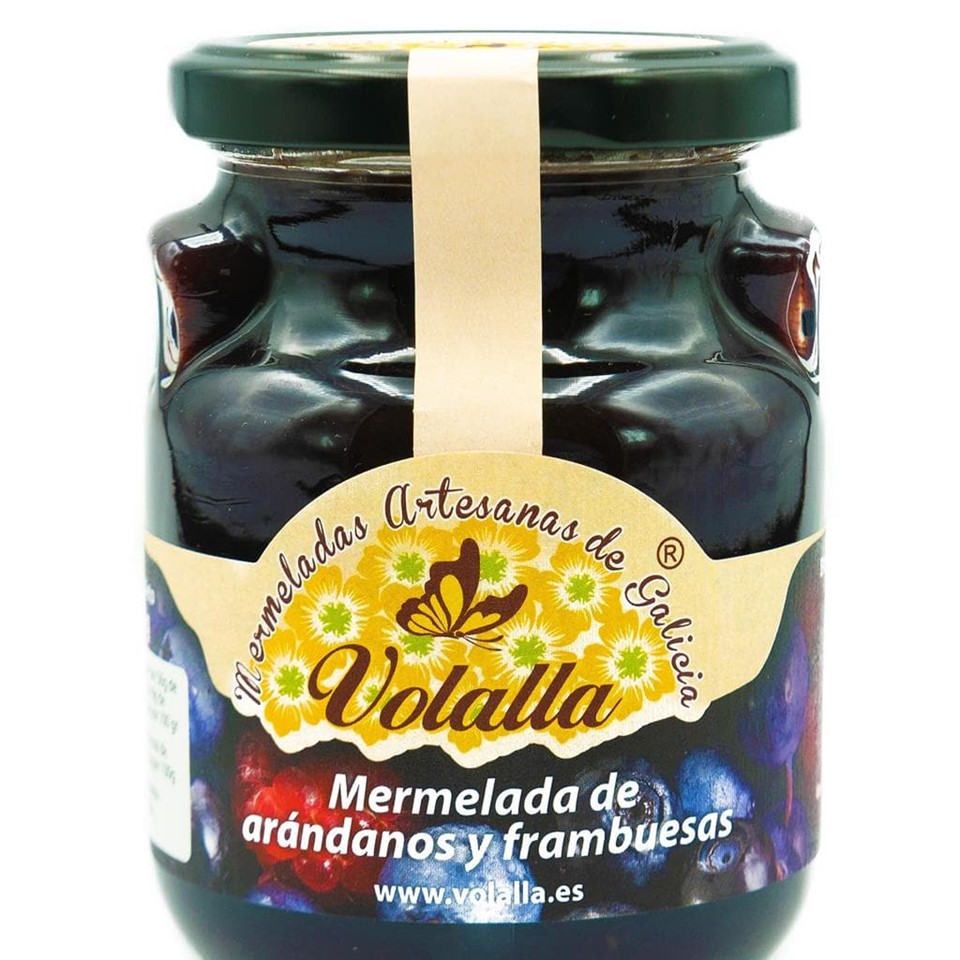 Mermelada de Arándanos y Frambuesa