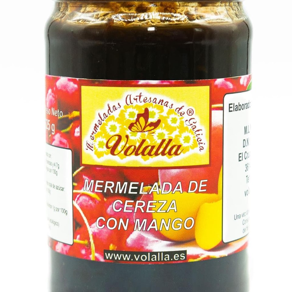 Mermelada de Cereza con Mango