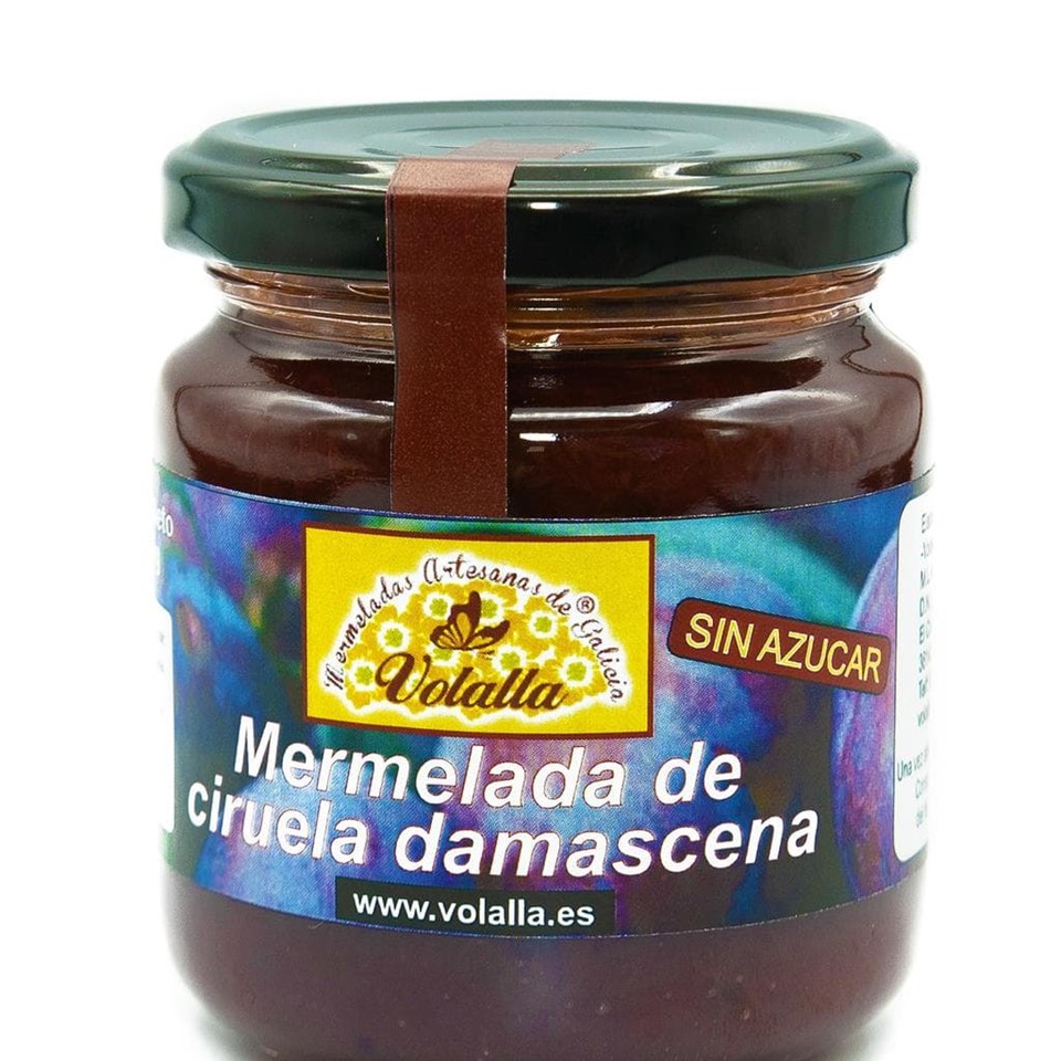 Mermelada de Ciruela Damascena SIN