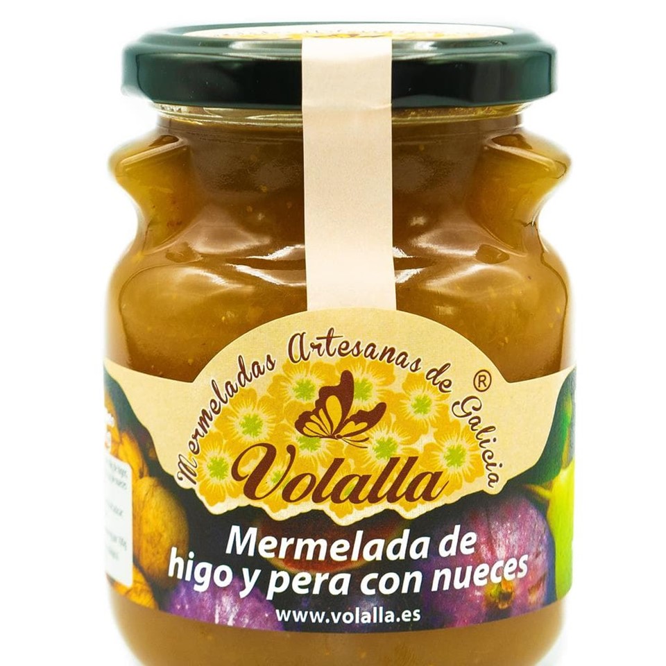 Mermelada de Higo y Pera con Nueces